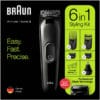 ‎Braun BT3221 Works with Dry For Men - Hair Trimmer‎