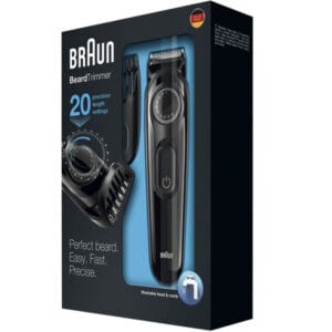 Braun Beard Trimmer BT3020 Black